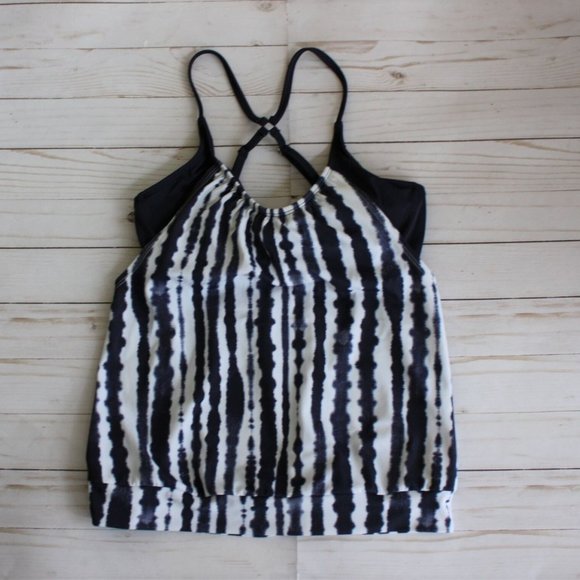 Athleta Wave Break Blousy Tankini Top size 32D/DD - Picture 3 of 3